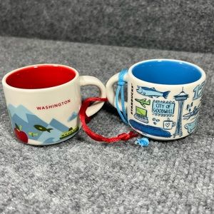 Starbucks Espresso Shot Coffee Cups Washington & Seattle